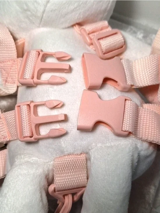 Travel Bug Toddler Safety Harness Unicorn Backpack - Pink and White - Picture 8 of 8